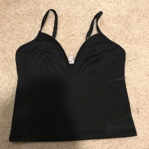 Black crop top